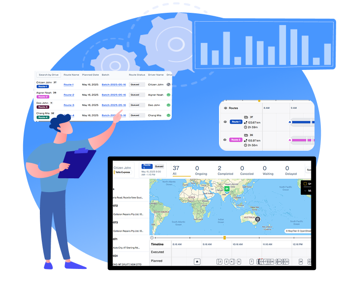 Baato VRS feature Optimize through insight, not guesswork.